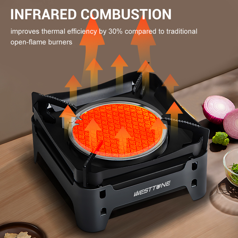 WESTTUNE Outdoor Infrared Comb - Camping Cooking Windshield review and price