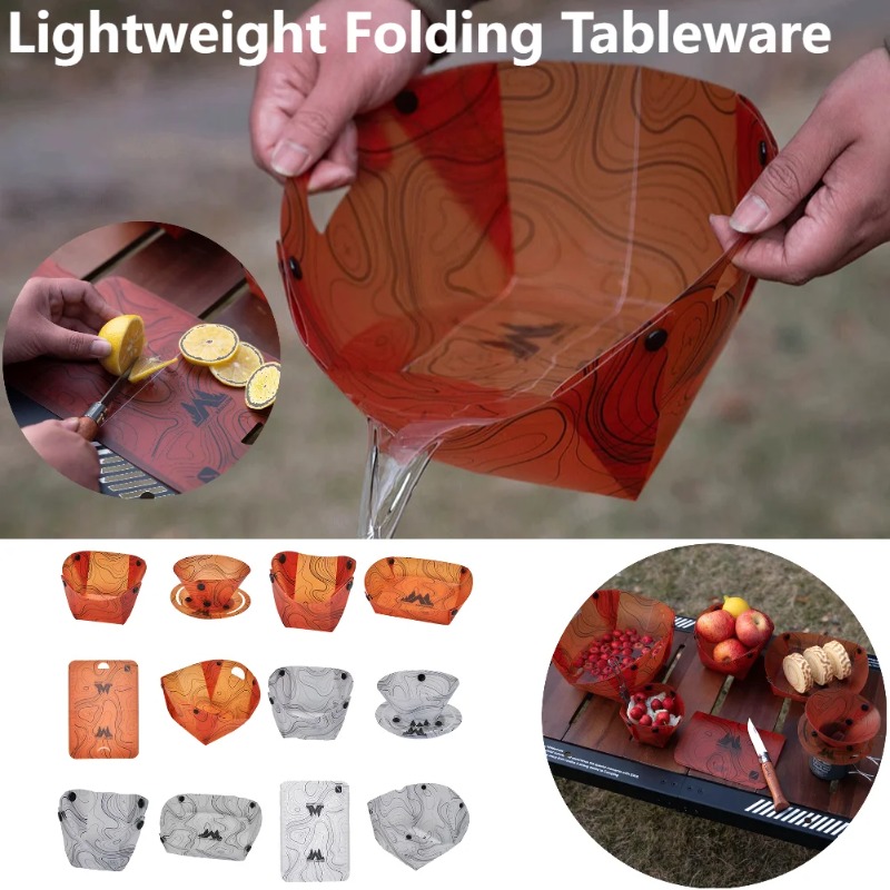 Foldable Camping Tableware Por - Camping Cooking Roll review and price