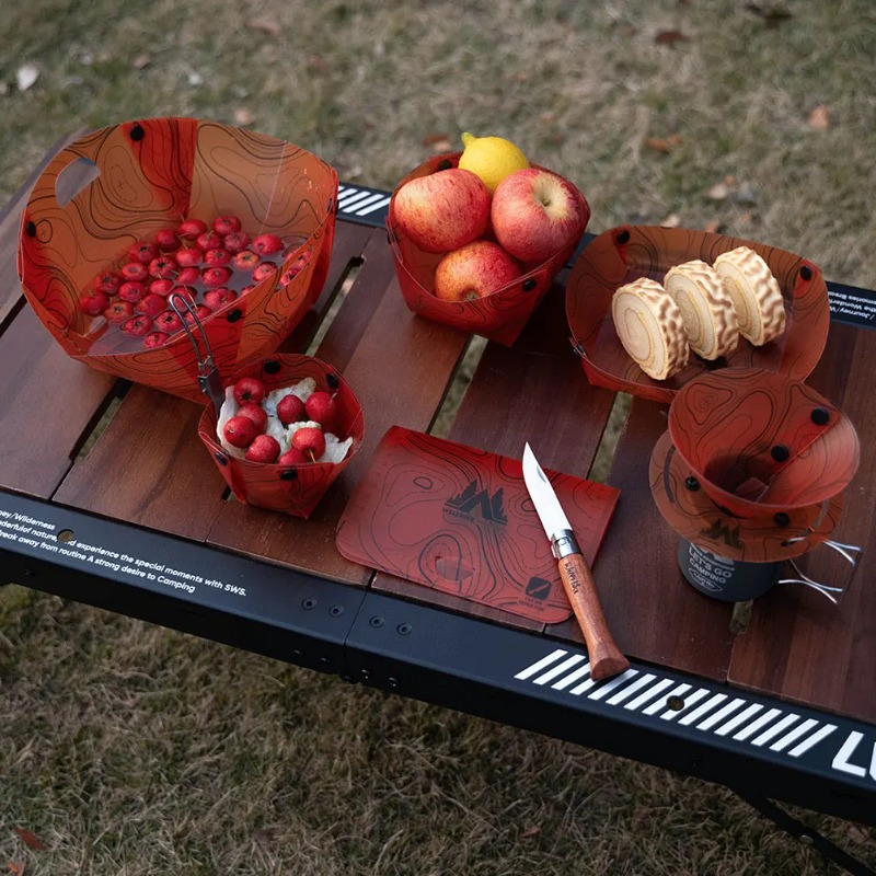 Foldable Camping Tableware Por - Camping Cooking Roll review and price